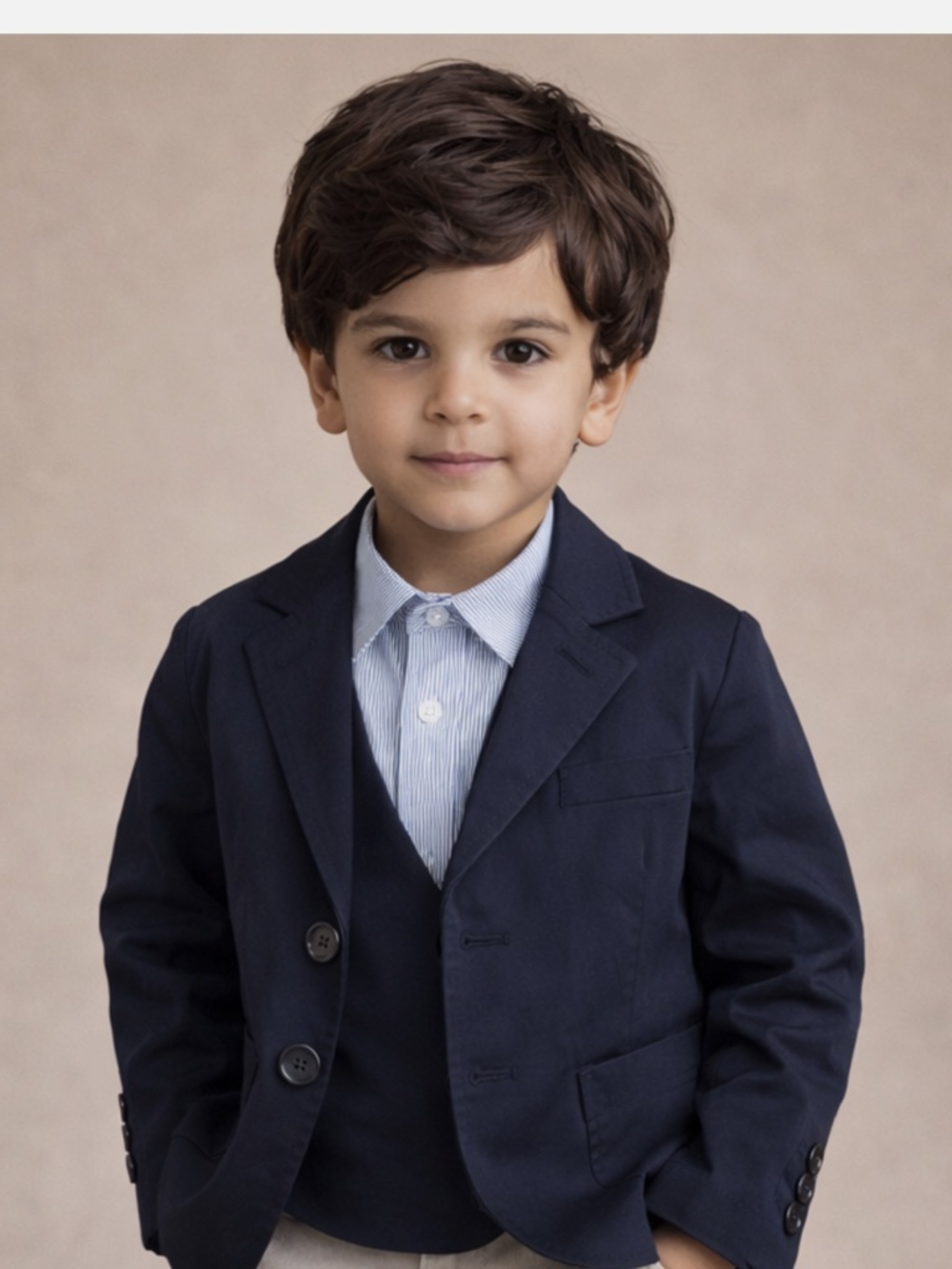 Authentic Gucci Kids tailored cotton blazer size 5 years Made in Italy